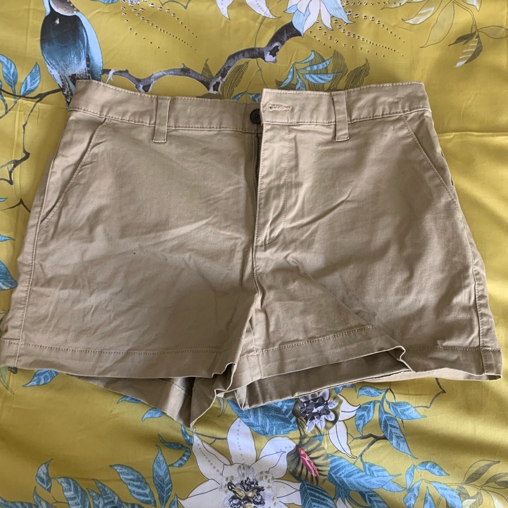 Tan shorts size 8